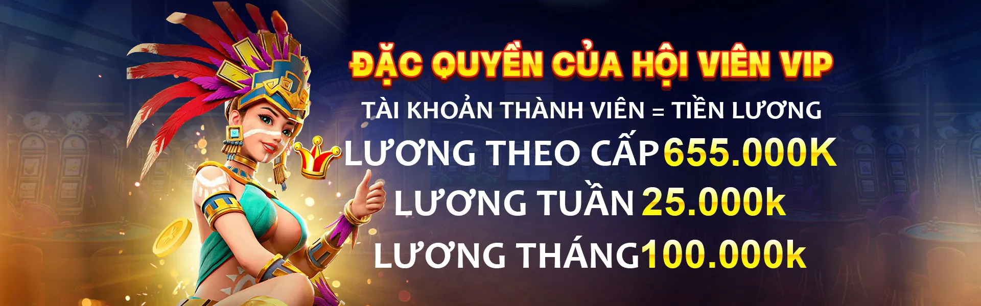 Banner khuyến mãi độc quyền GA888VN